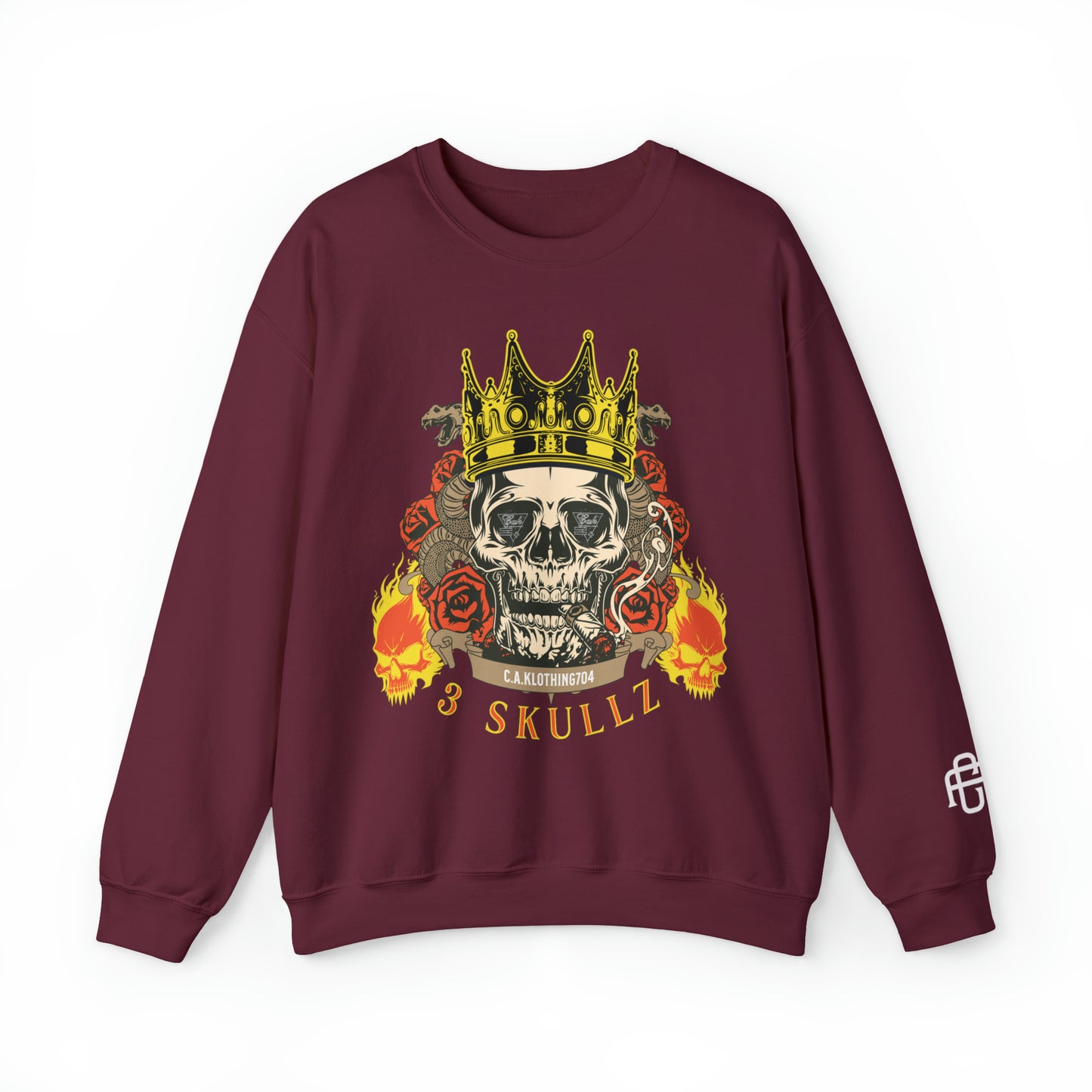 3 Skullz 1 Crewneck Sweatshirt