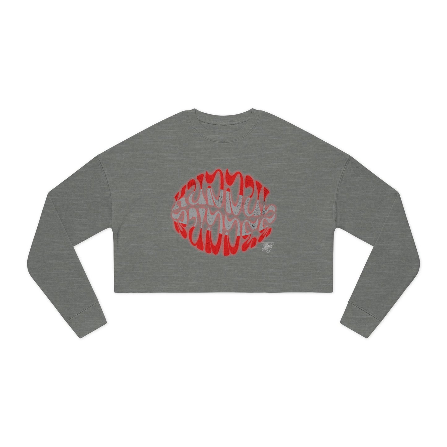 KB Kiss Cropped Sweatshirt