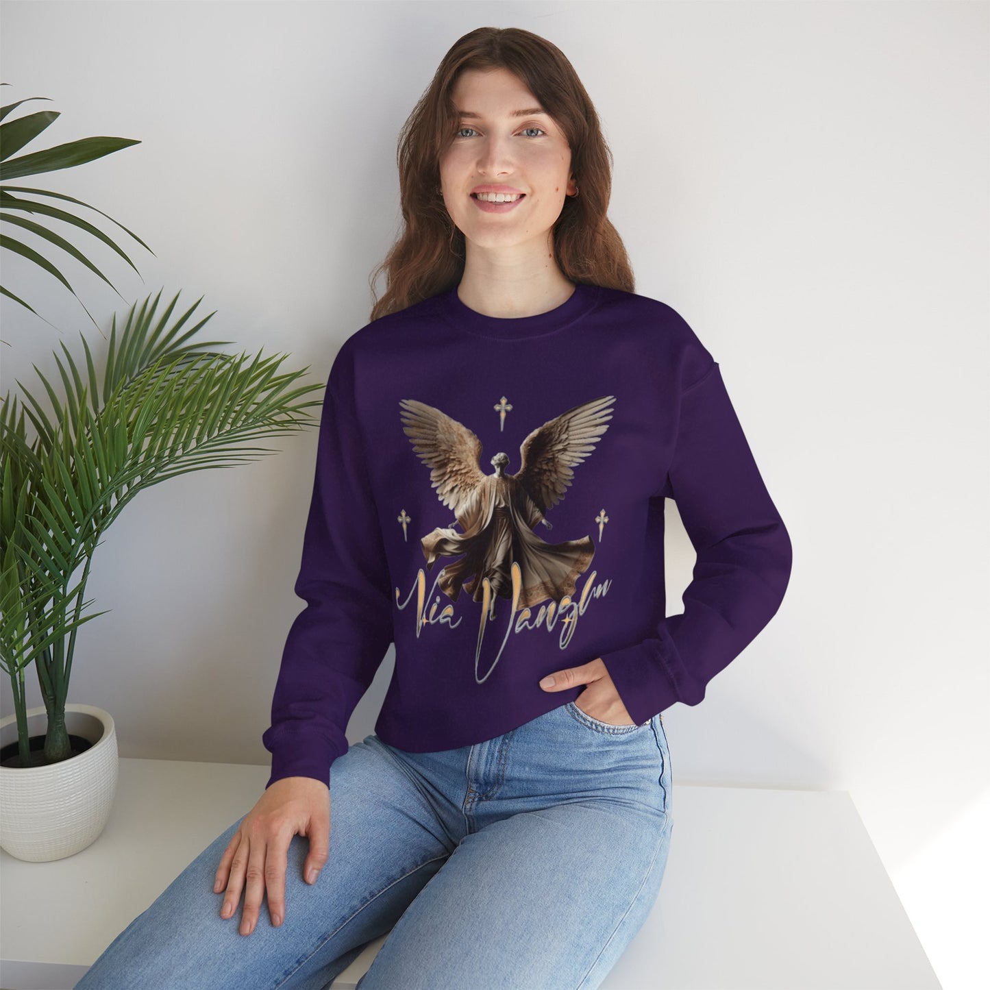 Nia Vaughn by Cak™ Crewneck Sweatshirt