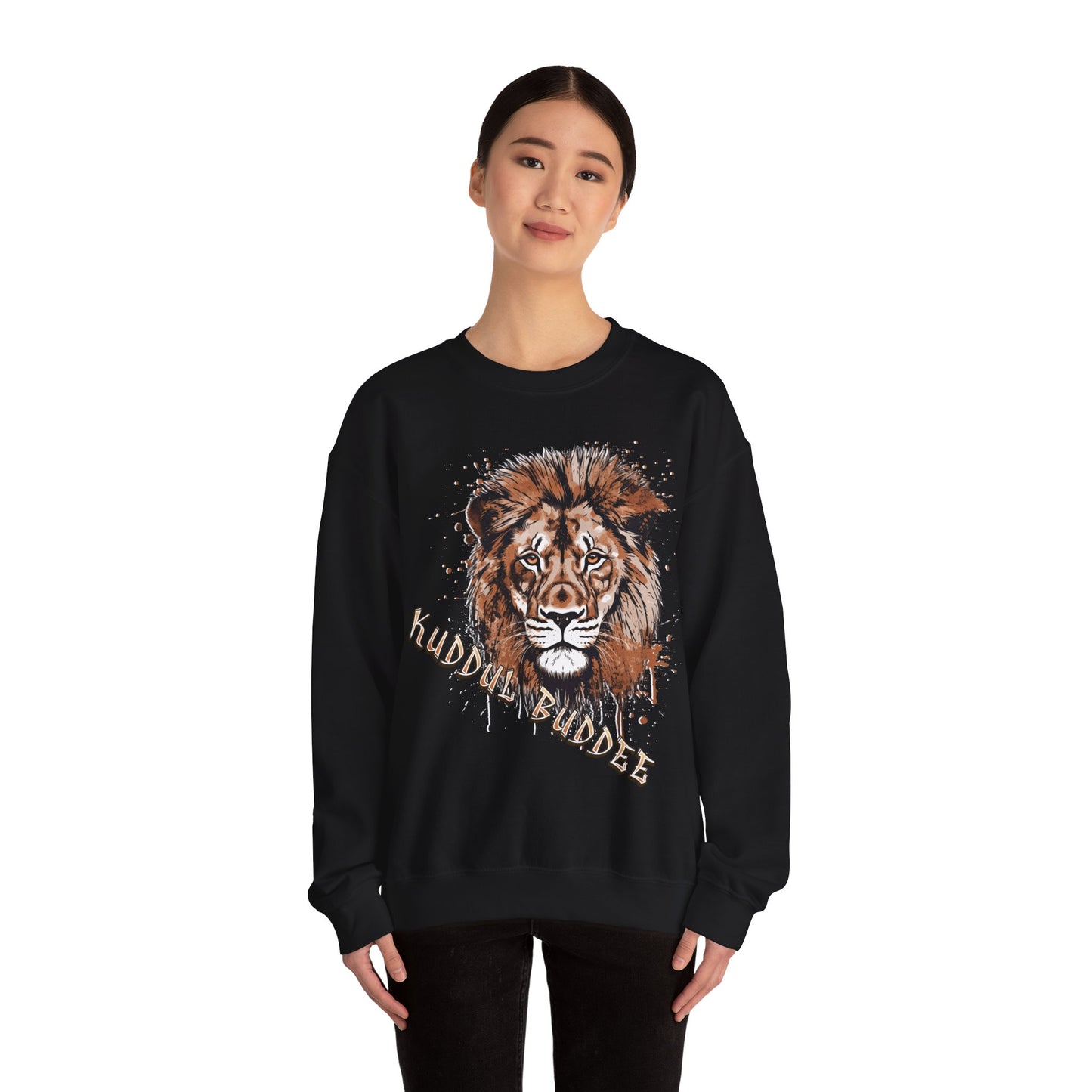 Kuddul Buddee Lion Crewneck Sweatshirt