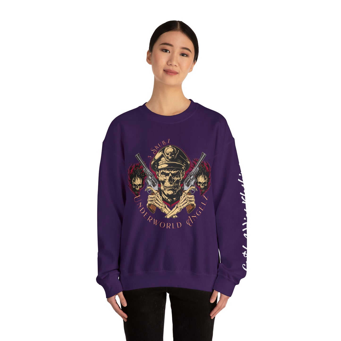 3 Skullz Underworld Angelz Crewneck Sweatshirt