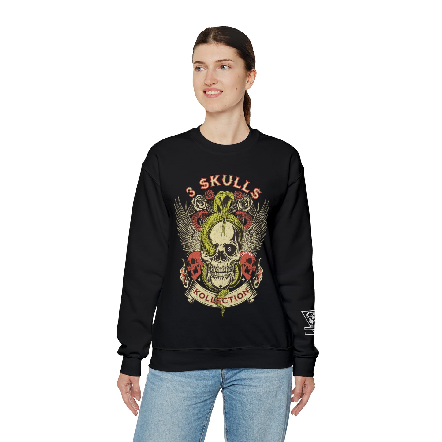 3 Skullz 2 Crewneck Sweatshirt