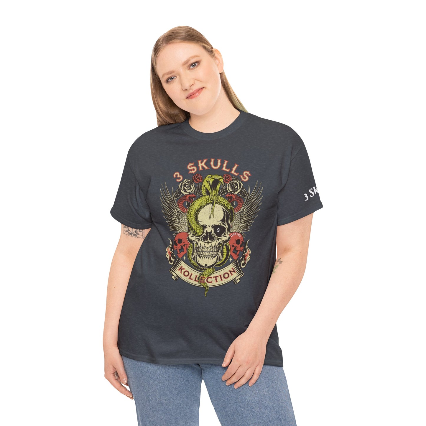 3 Skullz 2 Cotton Tee