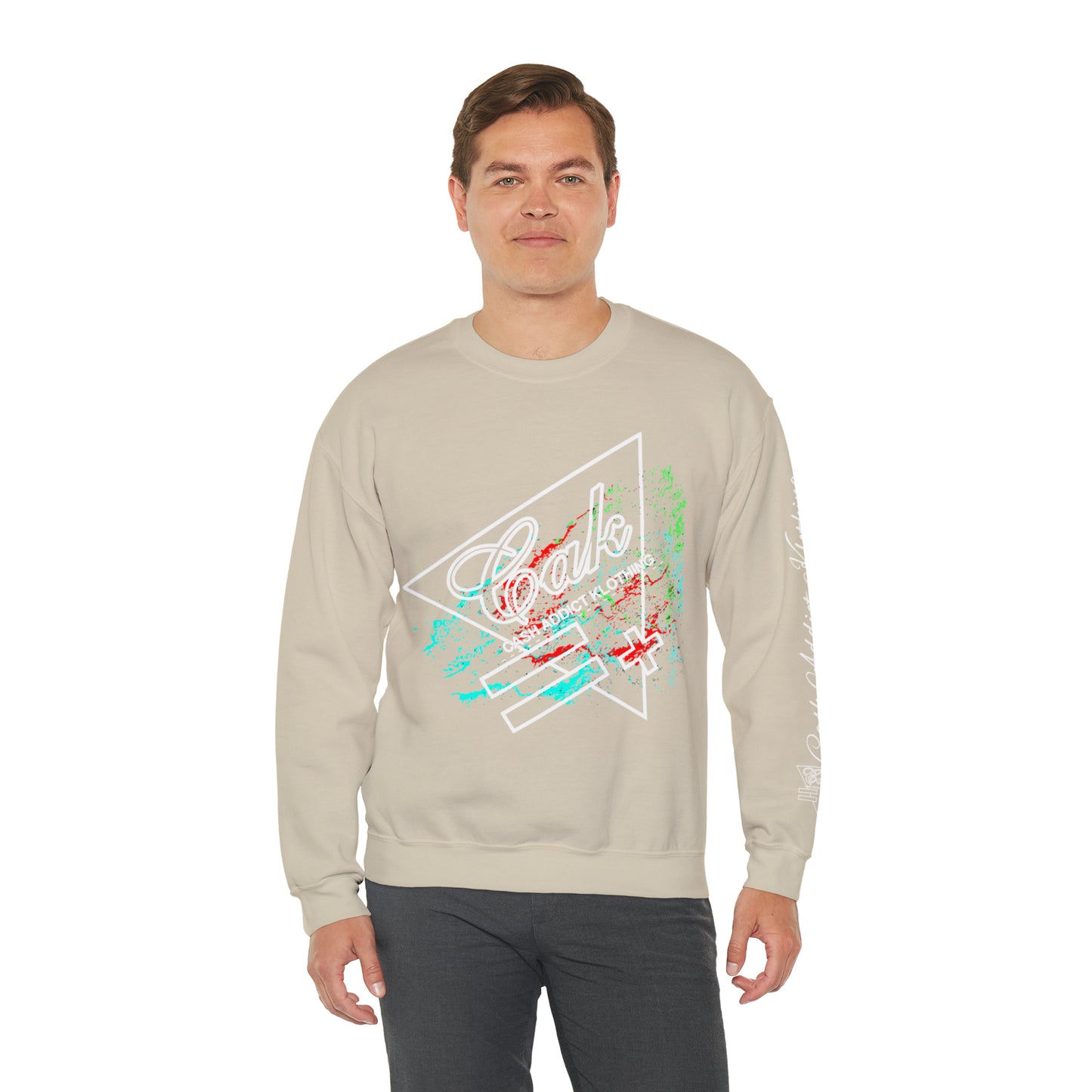 CAK Tilted Wave Crewneck Sweatshirt