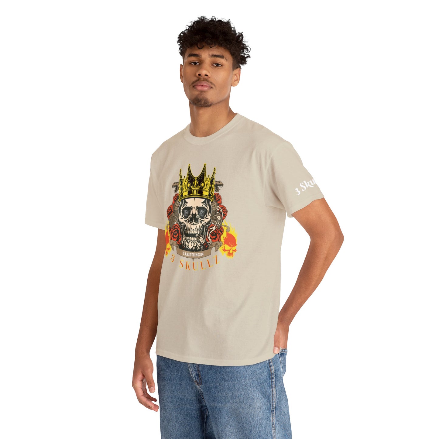 3 Skullz #1 Cotton Tee