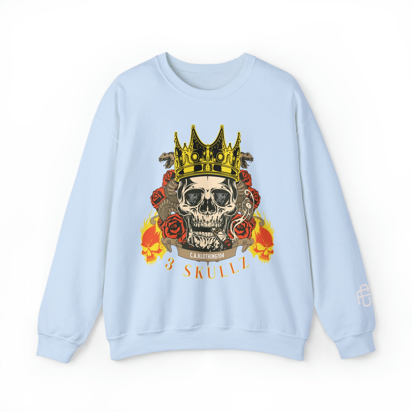 3 Skullz 1 Crewneck Sweatshirt