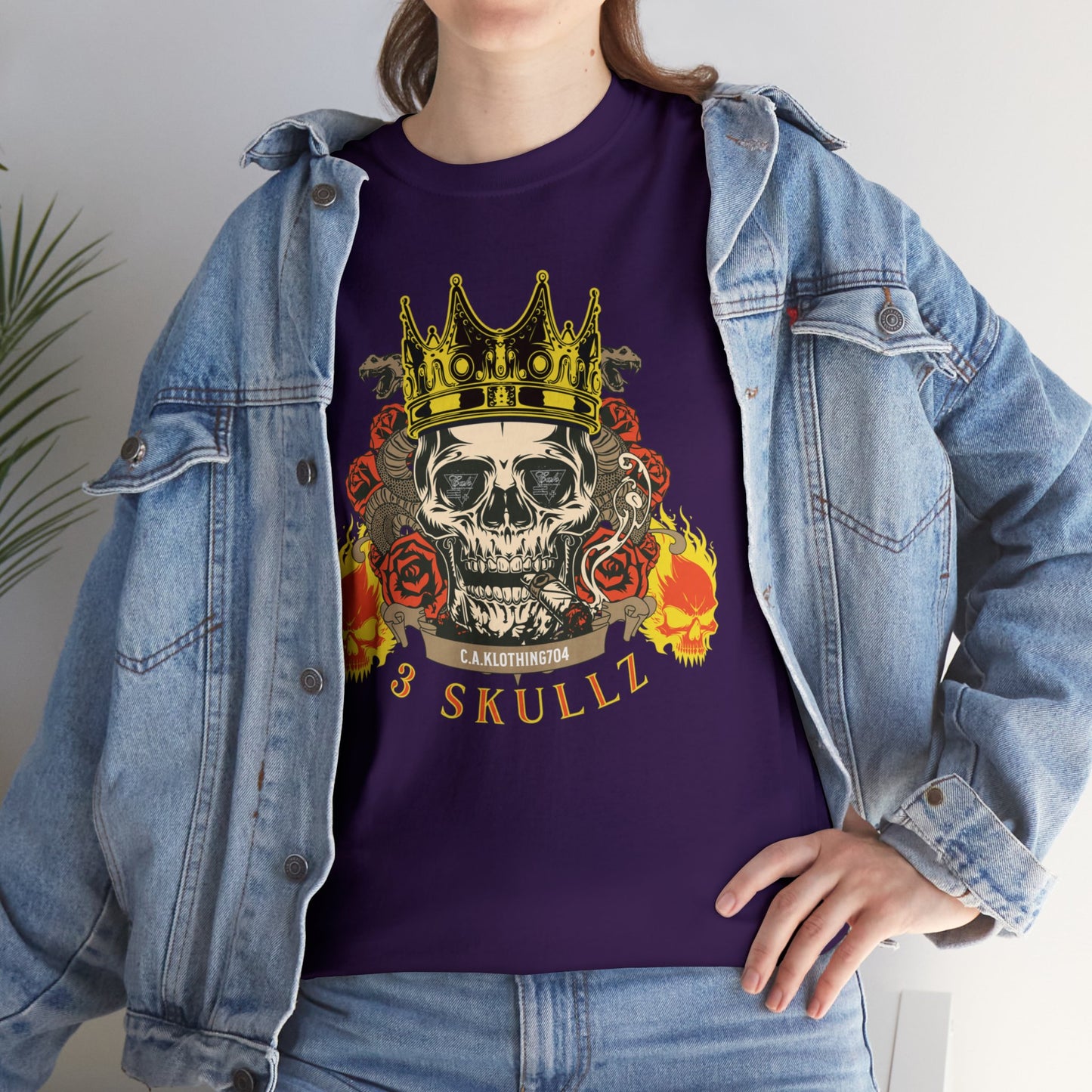 3 Skullz #1 Cotton Tee