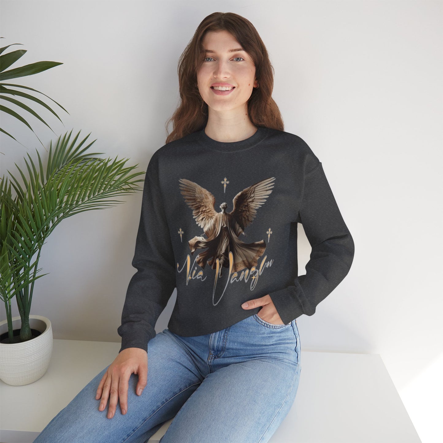 Nia Vaughn by Cak™ Crewneck Sweatshirt