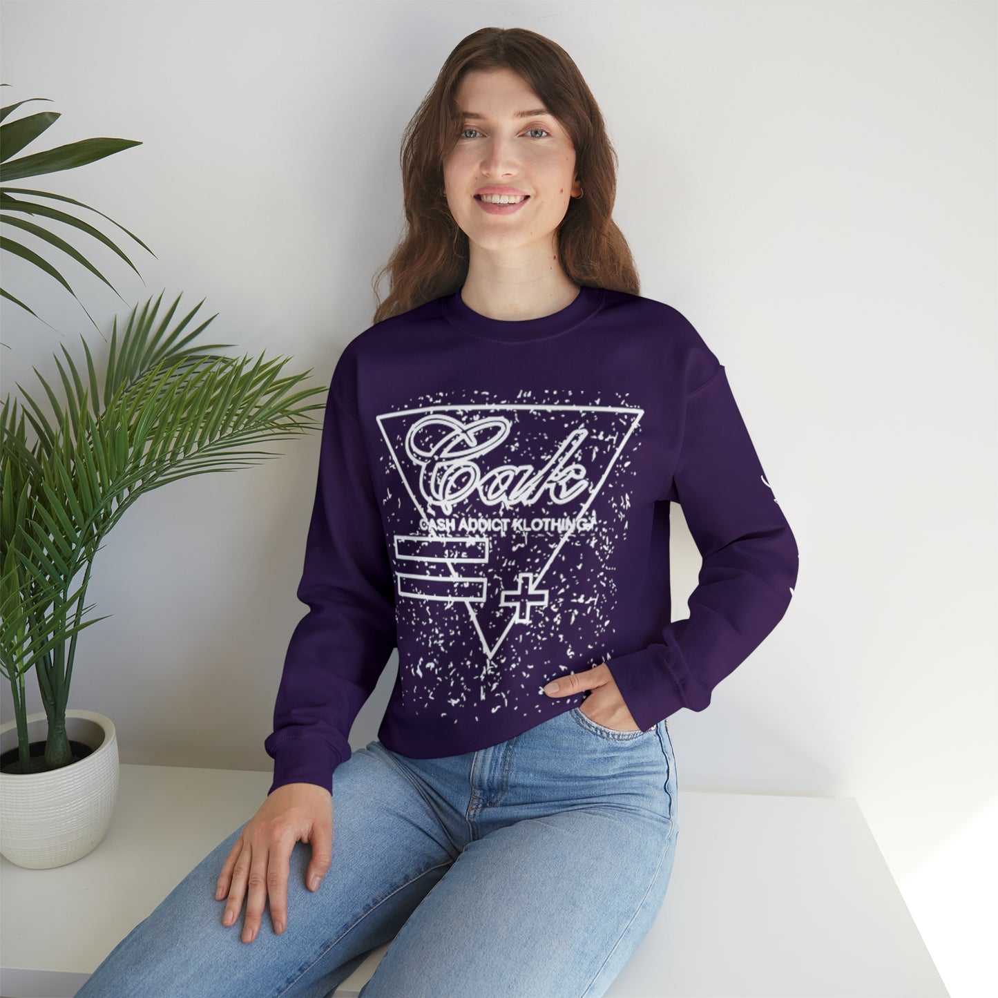 Cak Blurred Vision Crewneck Sweatshirt