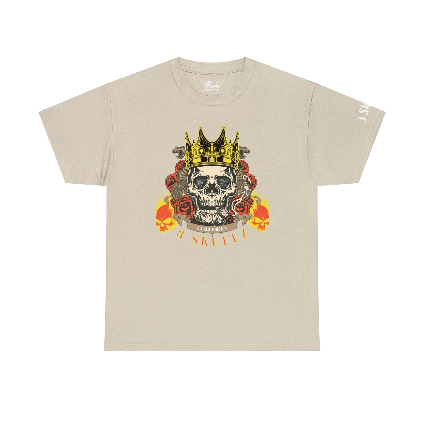 3 Skullz #1 Cotton Tee