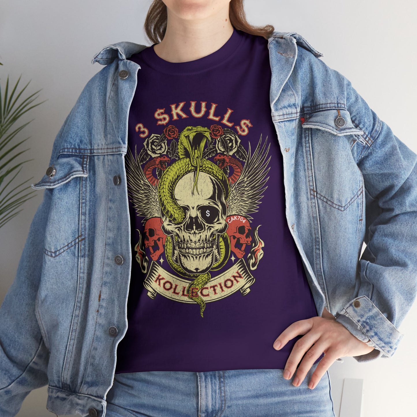 3 Skullz 2 Cotton Tee