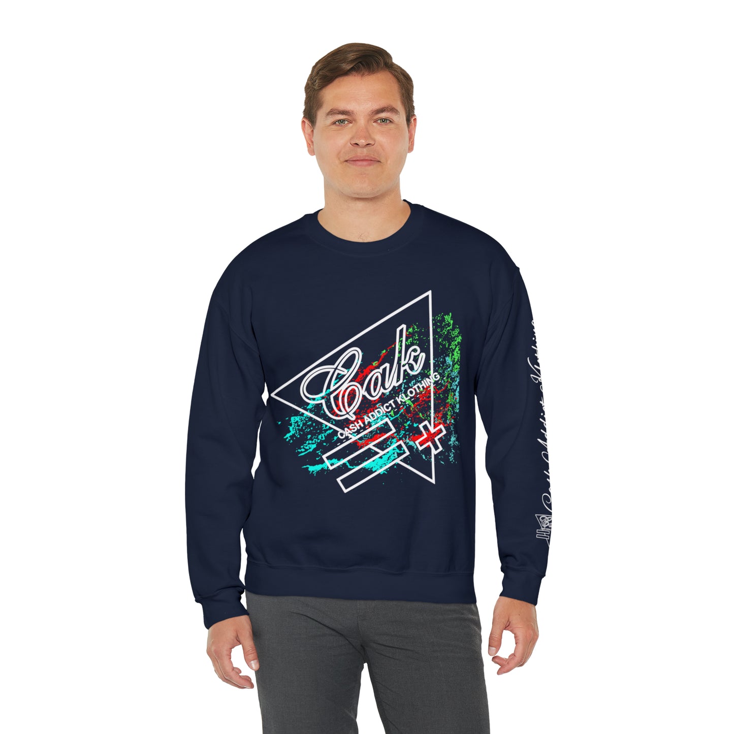 CAK Tilted Wave Crewneck Sweatshirt