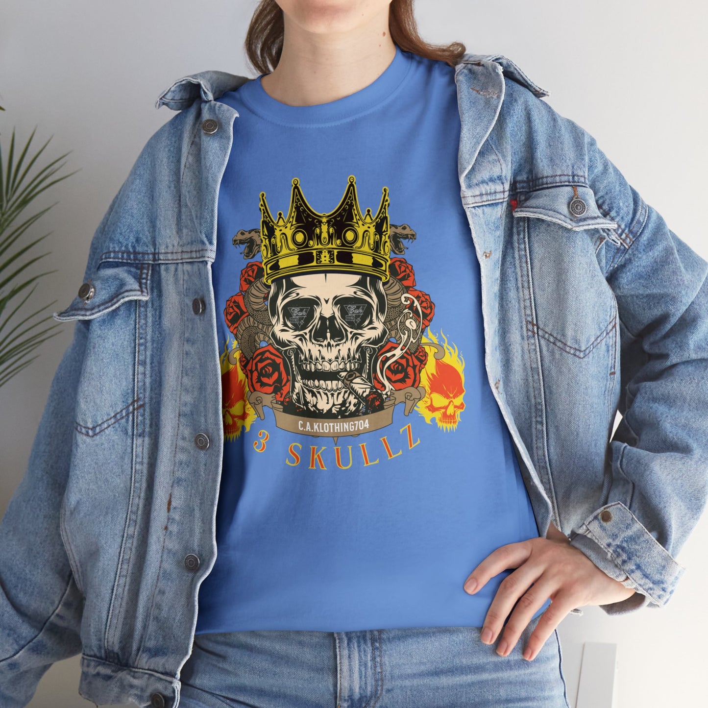 3 Skullz #1 Cotton Tee