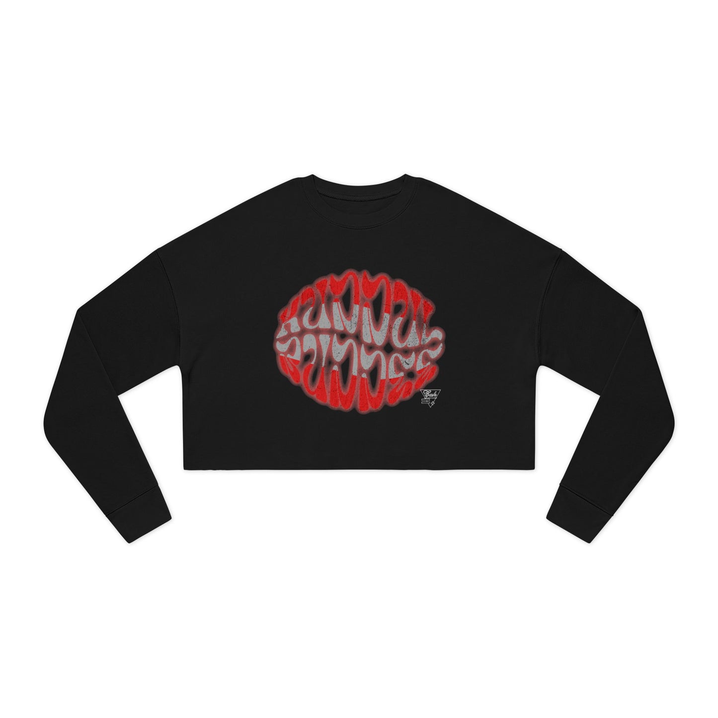 KB Kiss Cropped Sweatshirt
