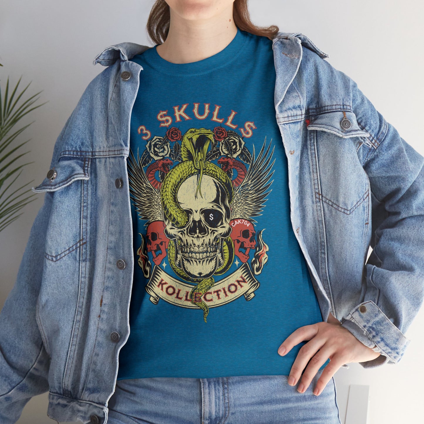 3 Skullz 2 Cotton Tee