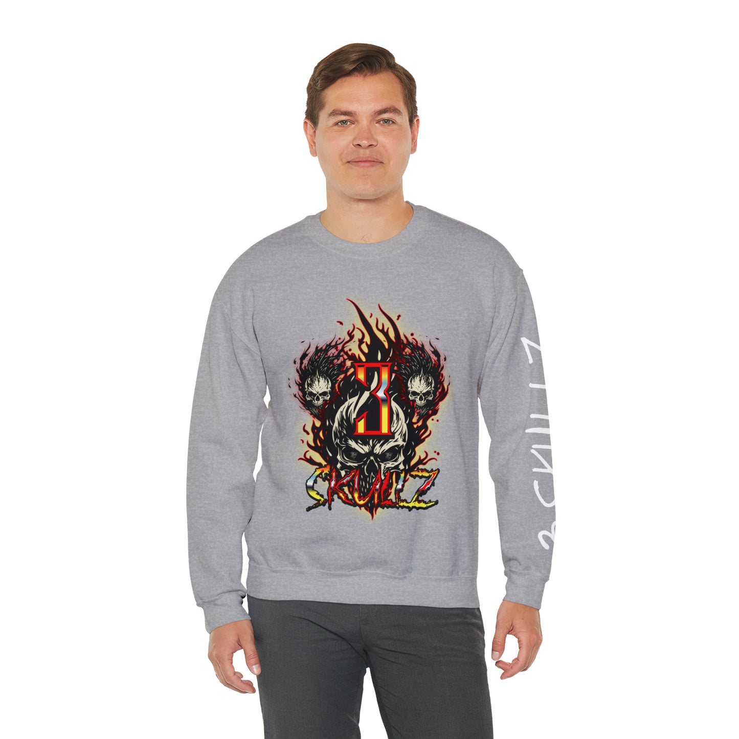 3 Skullz #4 Crewneck Sweatshirt