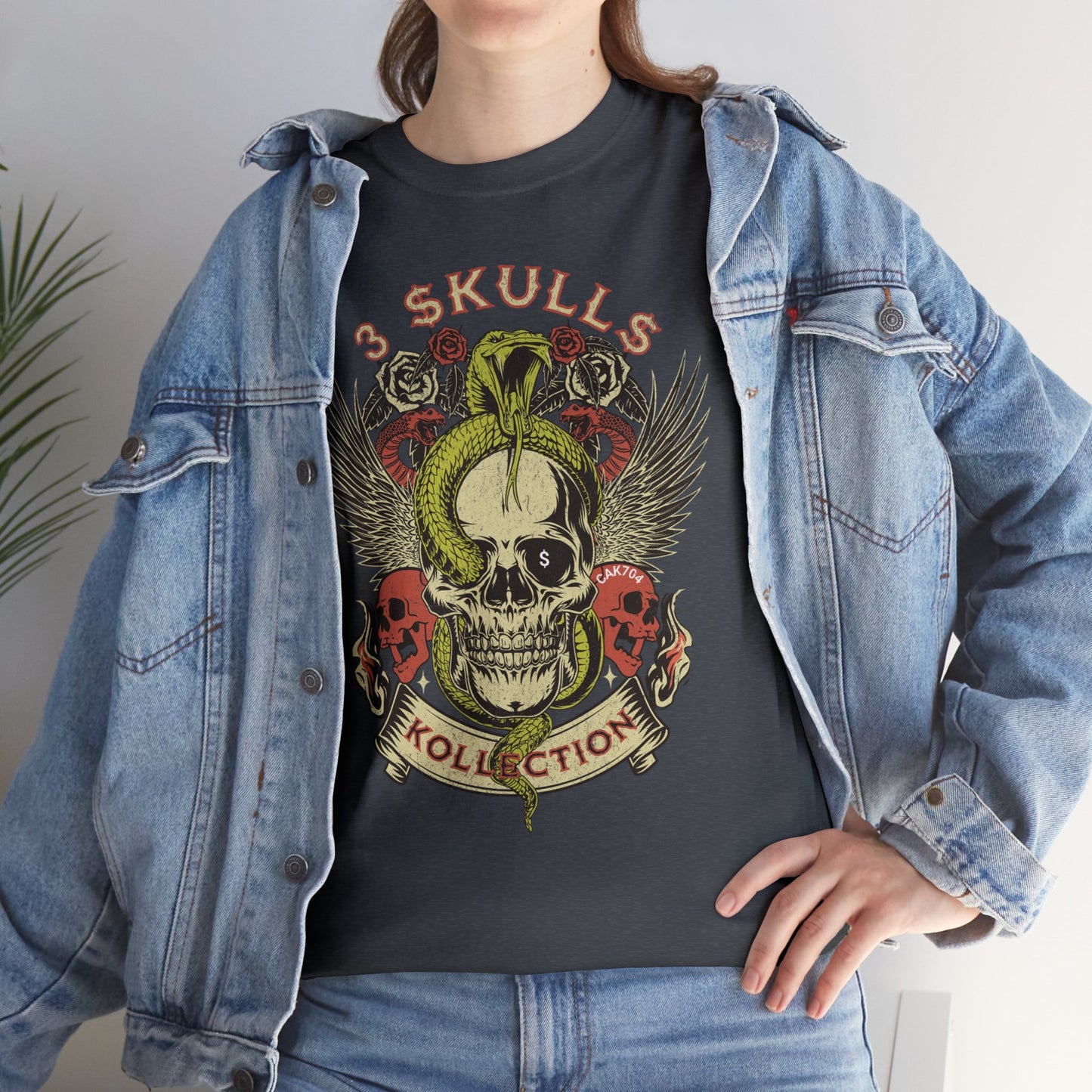 3 Skullz 2 Cotton Tee