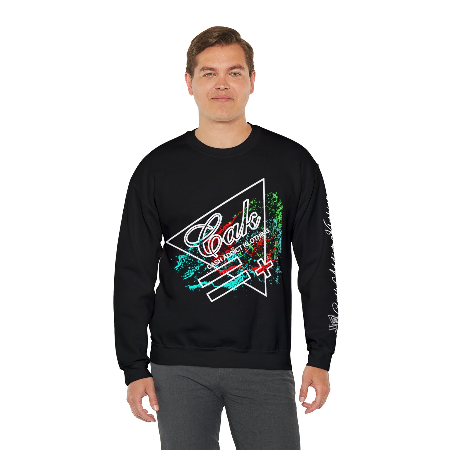 CAK Tilted Wave Crewneck Sweatshirt