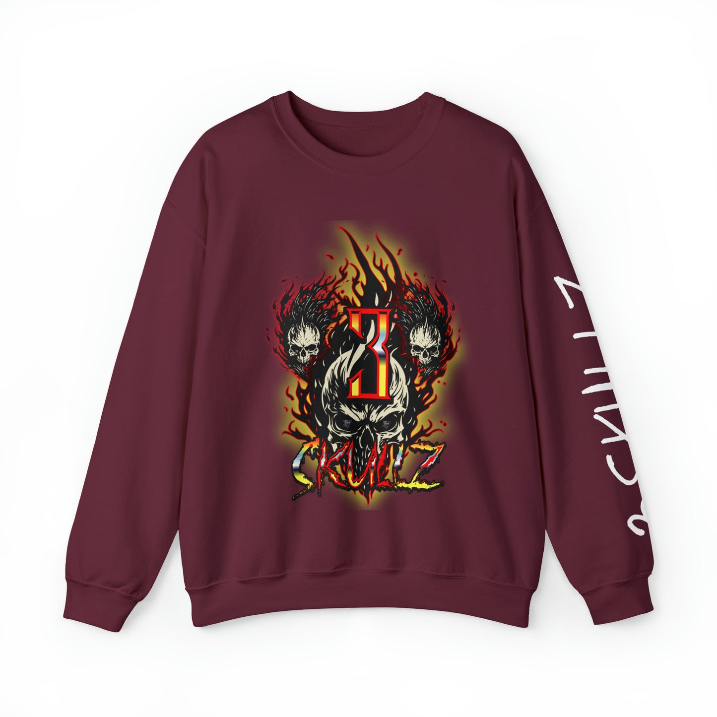 3 Skullz #4 Crewneck Sweatshirt