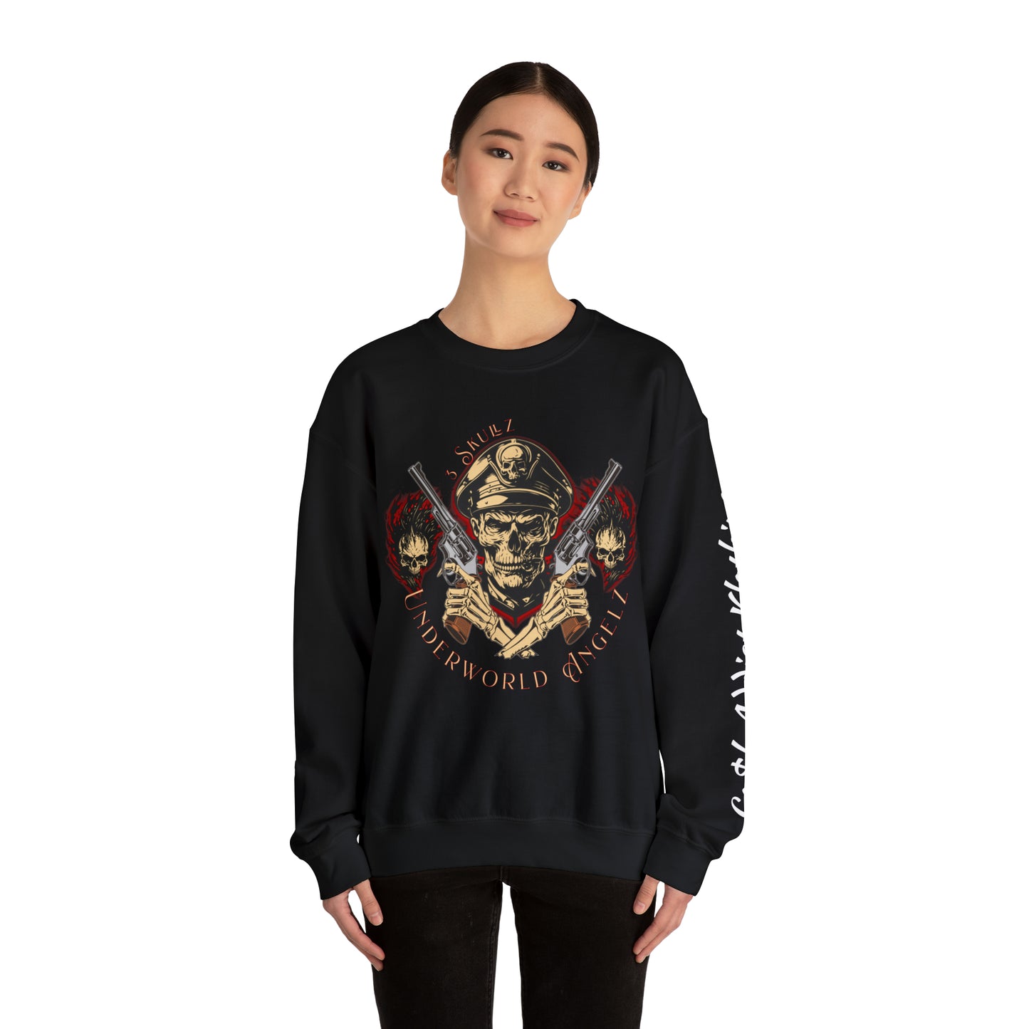 3 Skullz Underworld Angelz Crewneck Sweatshirt