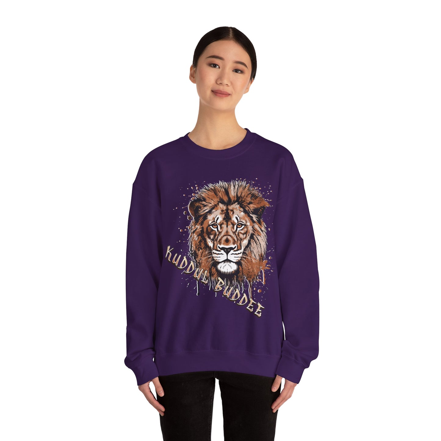 Kuddul Buddee Lion Crewneck Sweatshirt