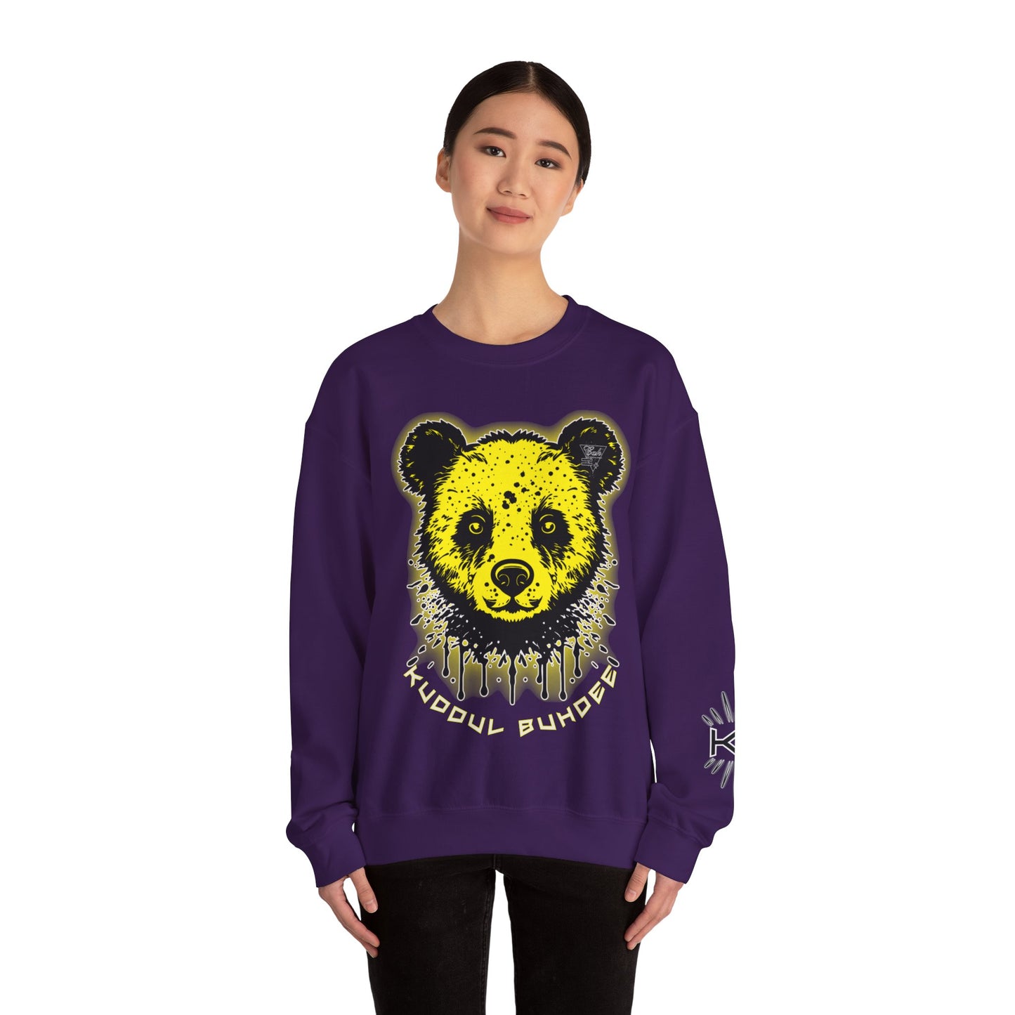 Kuddul Buddee Panda Crewneck Sweatshirt