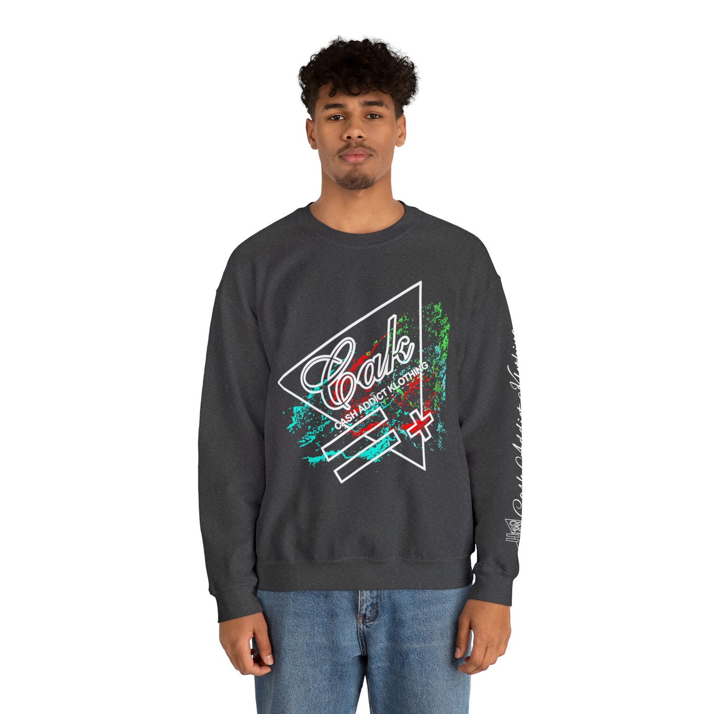 CAK Tilted Wave Crewneck Sweatshirt