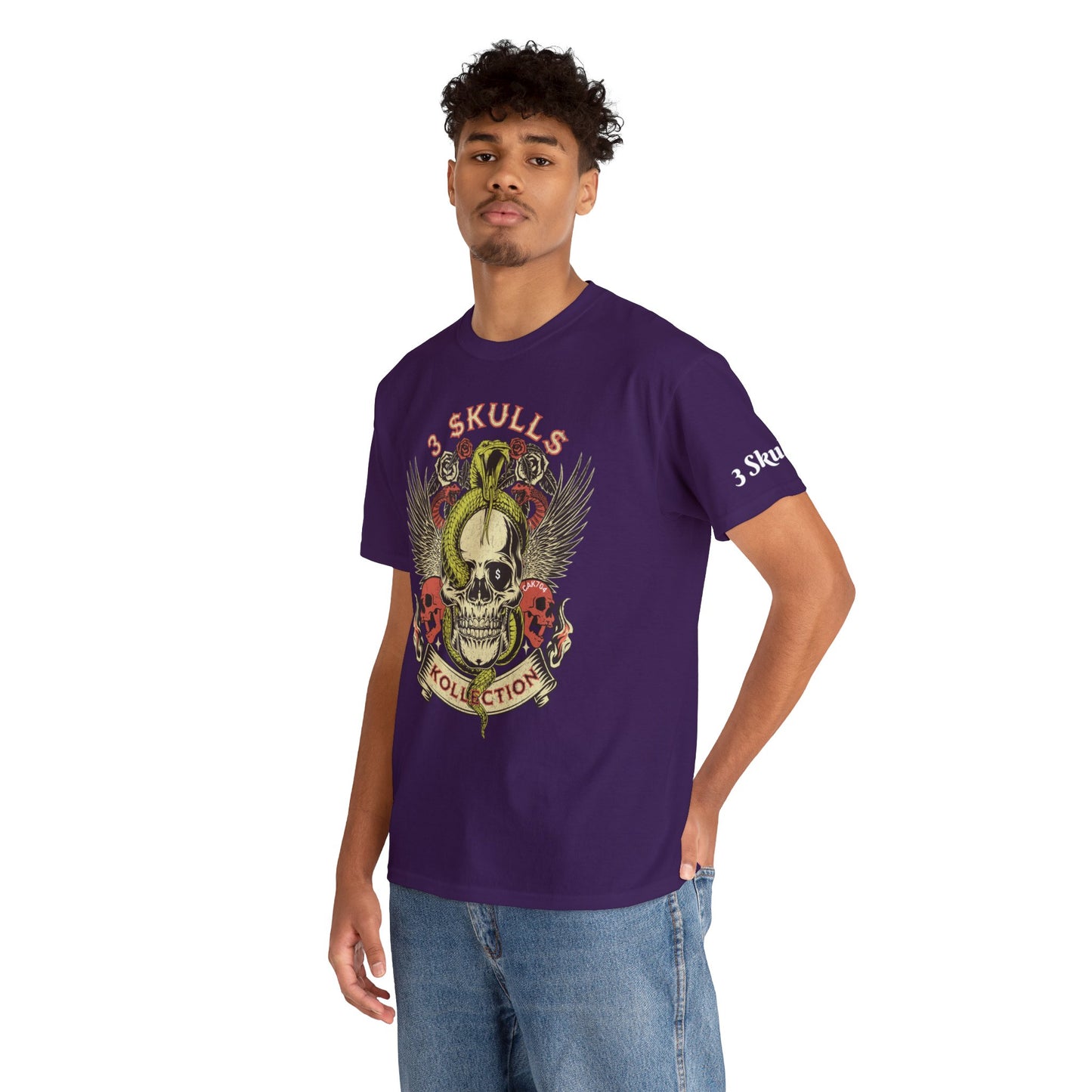 3 Skullz 2 Cotton Tee