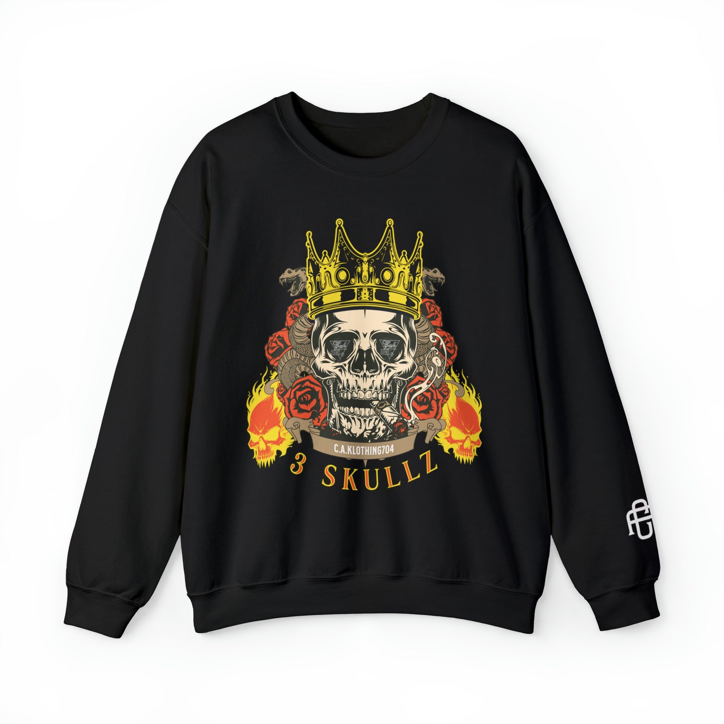 3 Skullz 1 Crewneck Sweatshirt