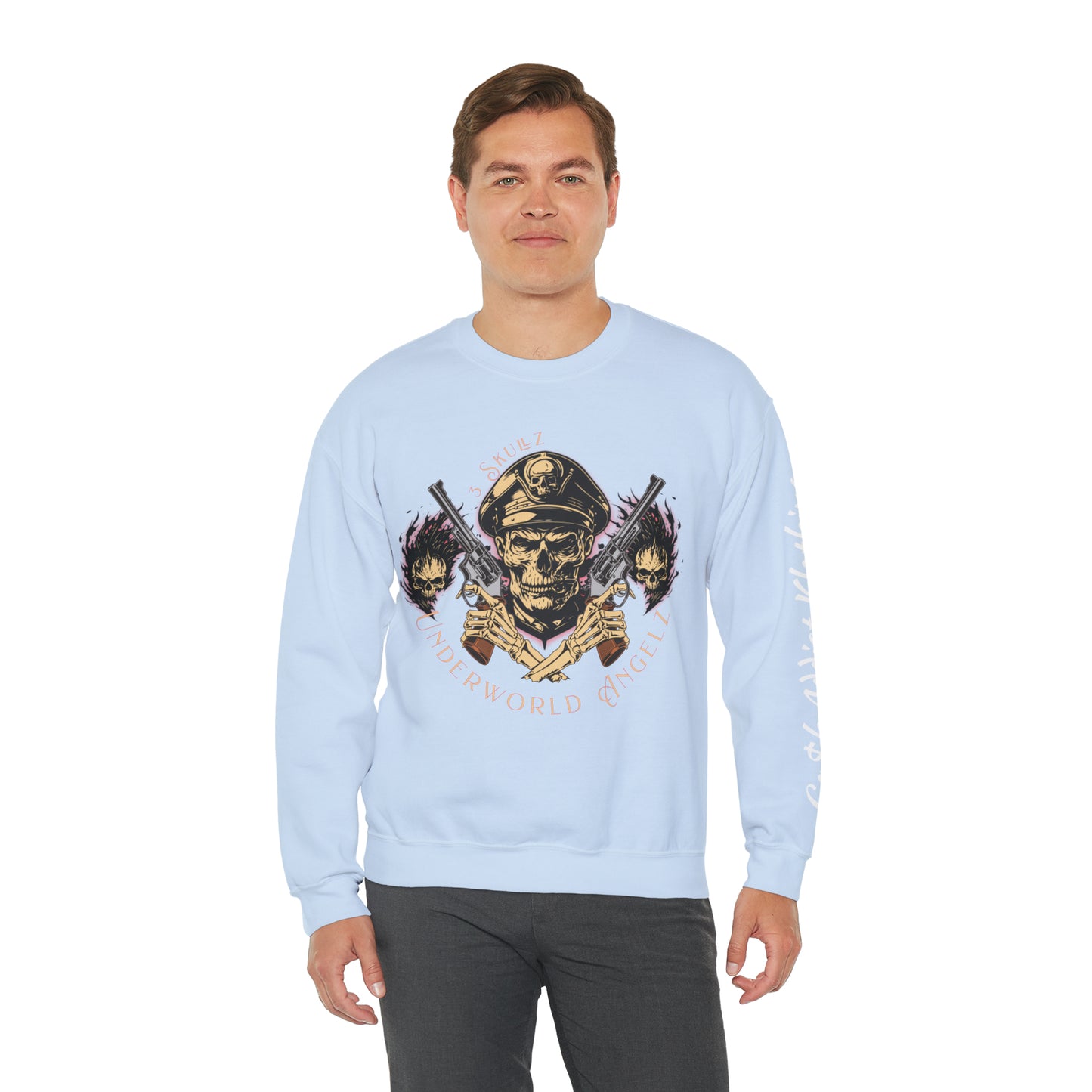 3 Skullz Underworld Angelz Crewneck Sweatshirt