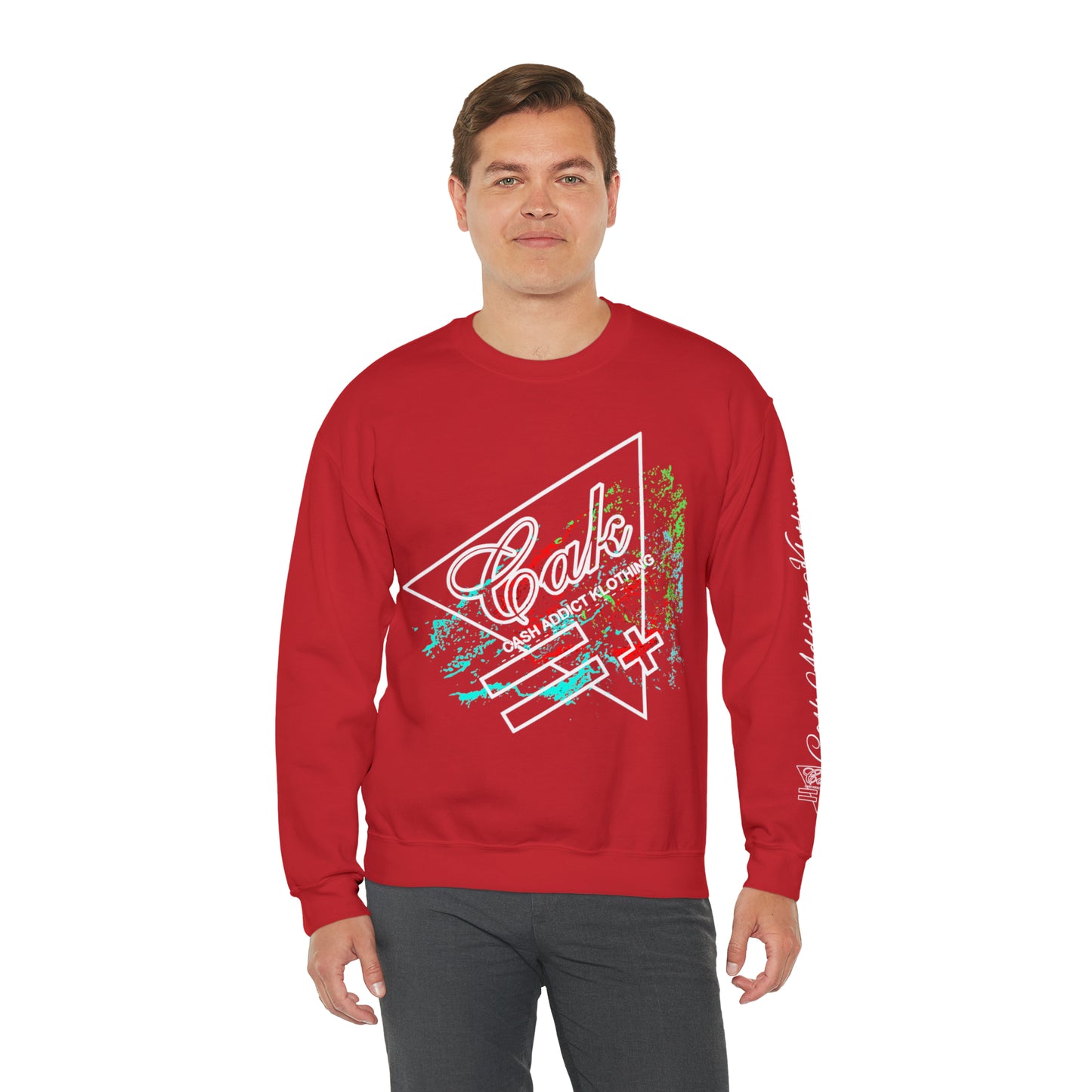 CAK Tilted Wave Crewneck Sweatshirt