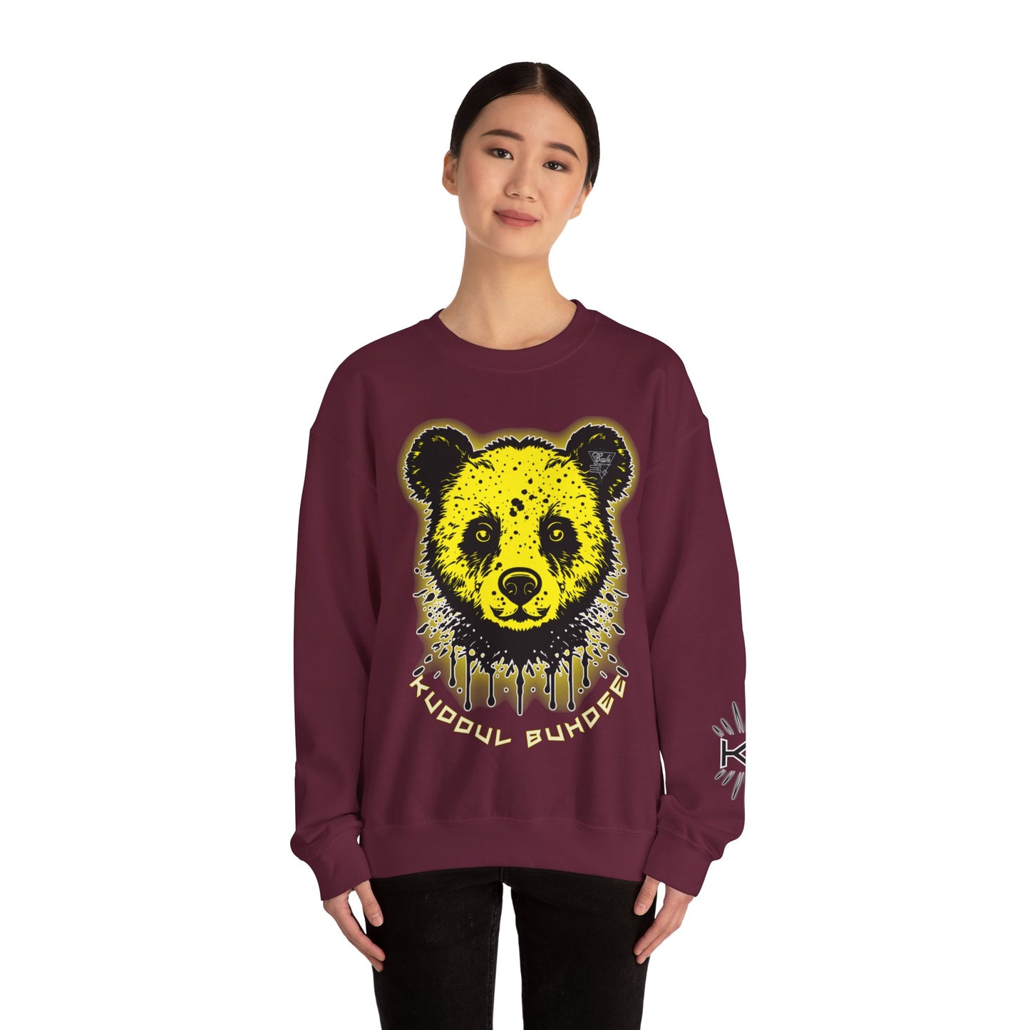 Kuddul Buddee Panda Crewneck Sweatshirt