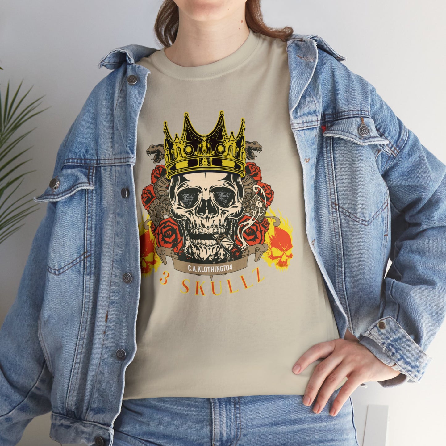 3 Skullz #1 Cotton Tee