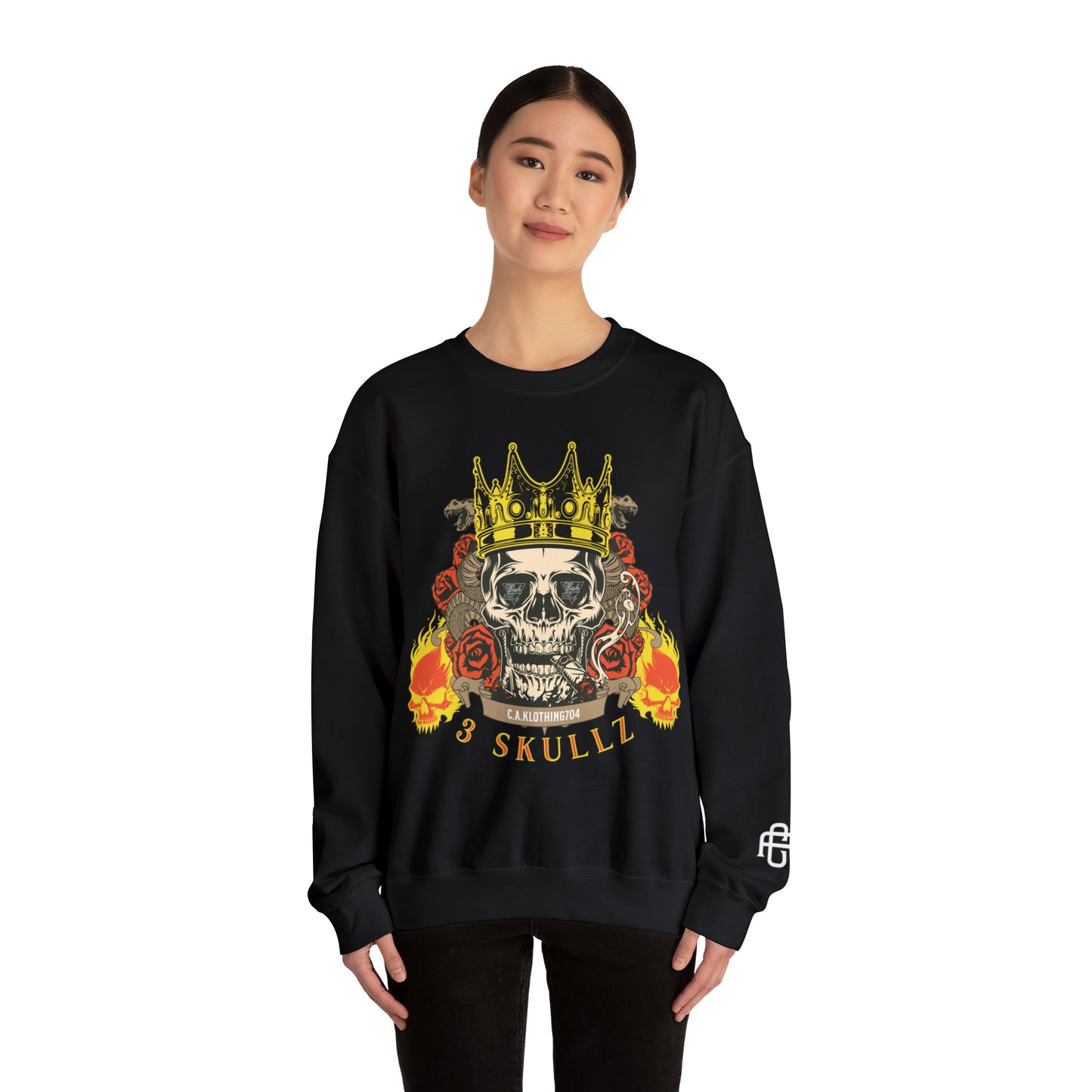 3 Skullz 1 Crewneck Sweatshirt