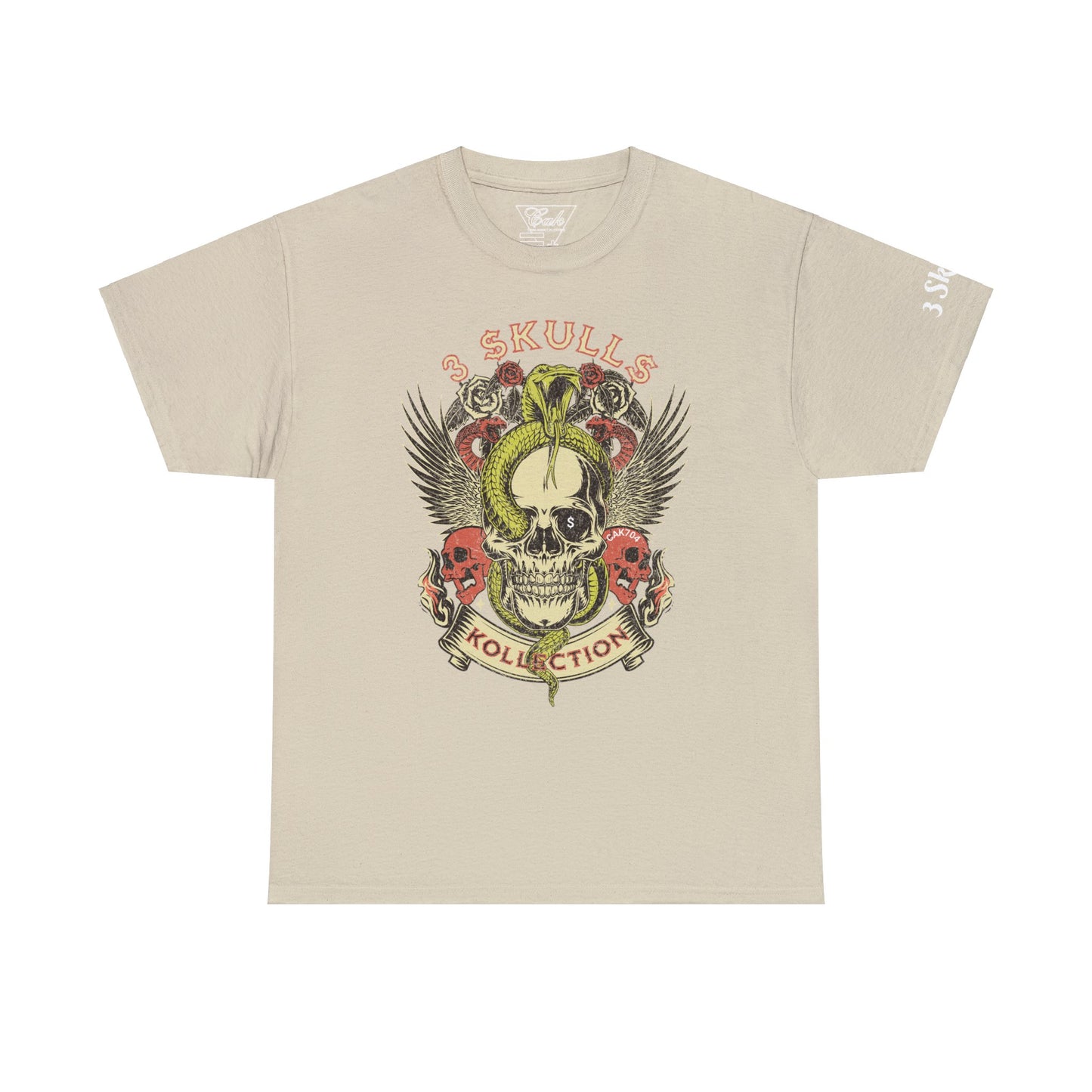 3 Skullz 2 Cotton Tee