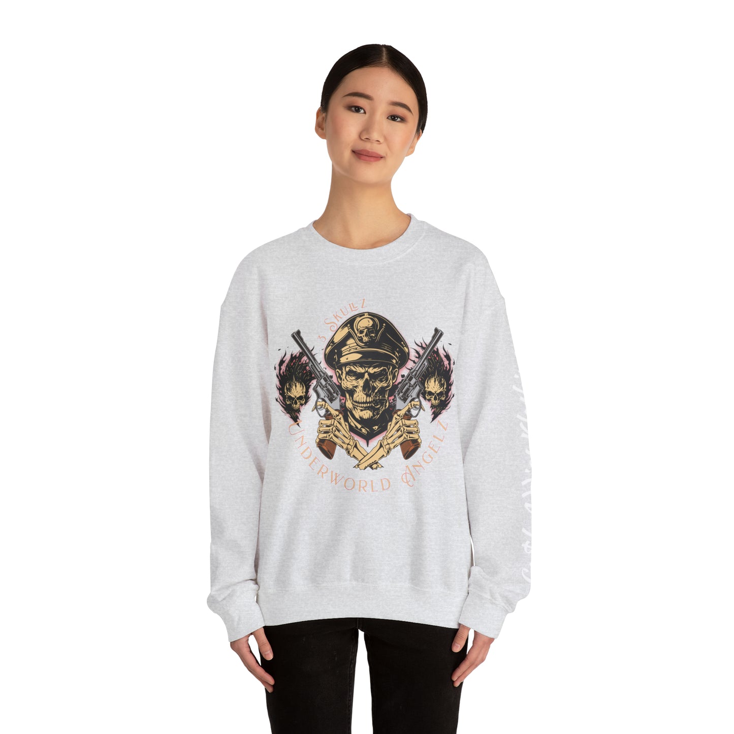 3 Skullz Underworld Angelz Crewneck Sweatshirt