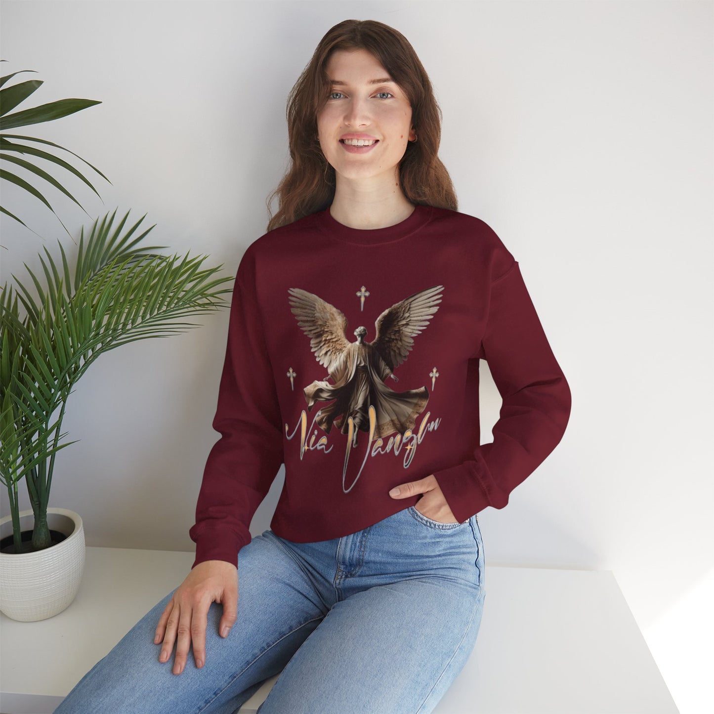 Nia Vaughn by Cak™ Crewneck Sweatshirt