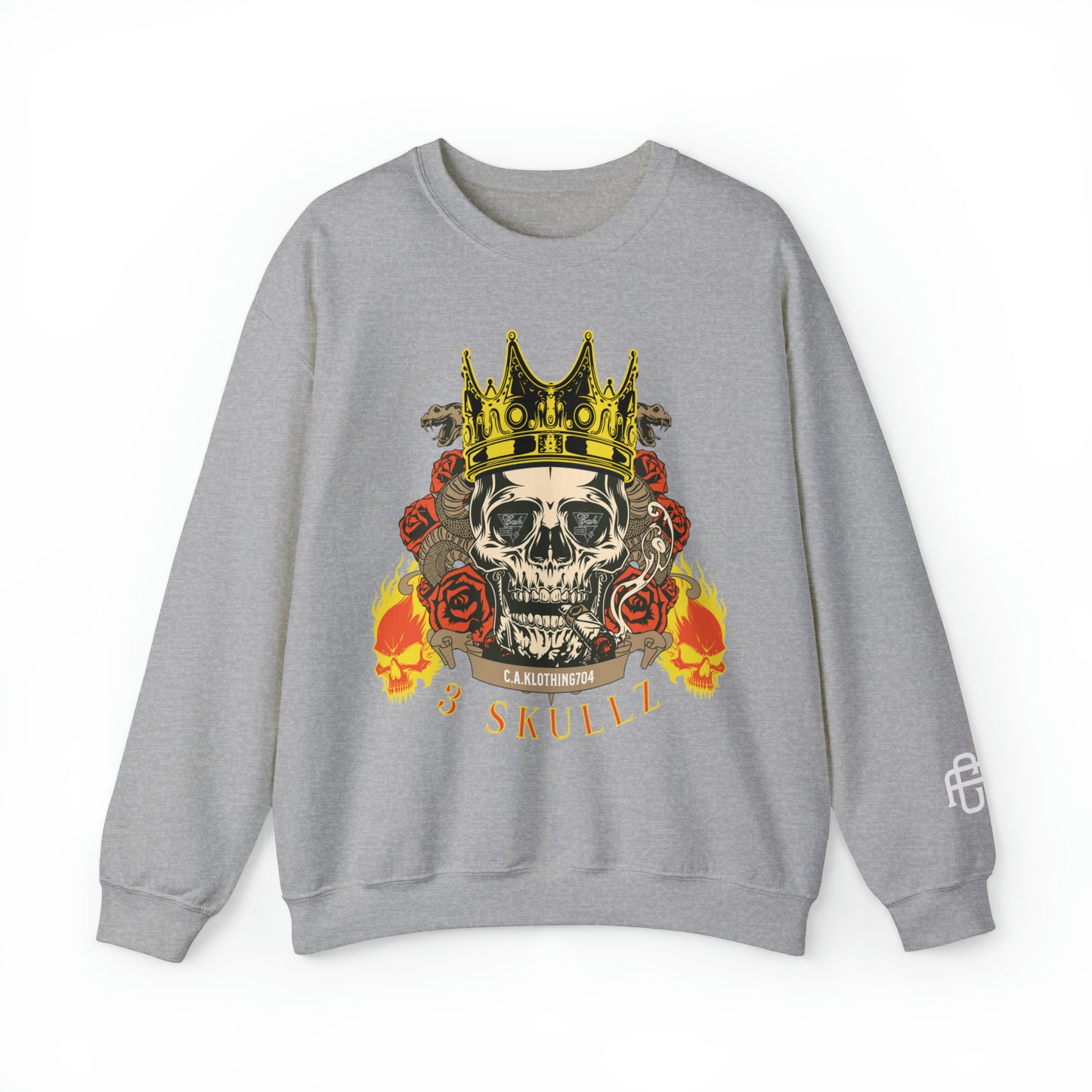 3 Skullz 1 Crewneck Sweatshirt