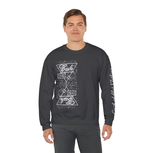 CAK Blurred Double Vision Crewneck Sweatshirt