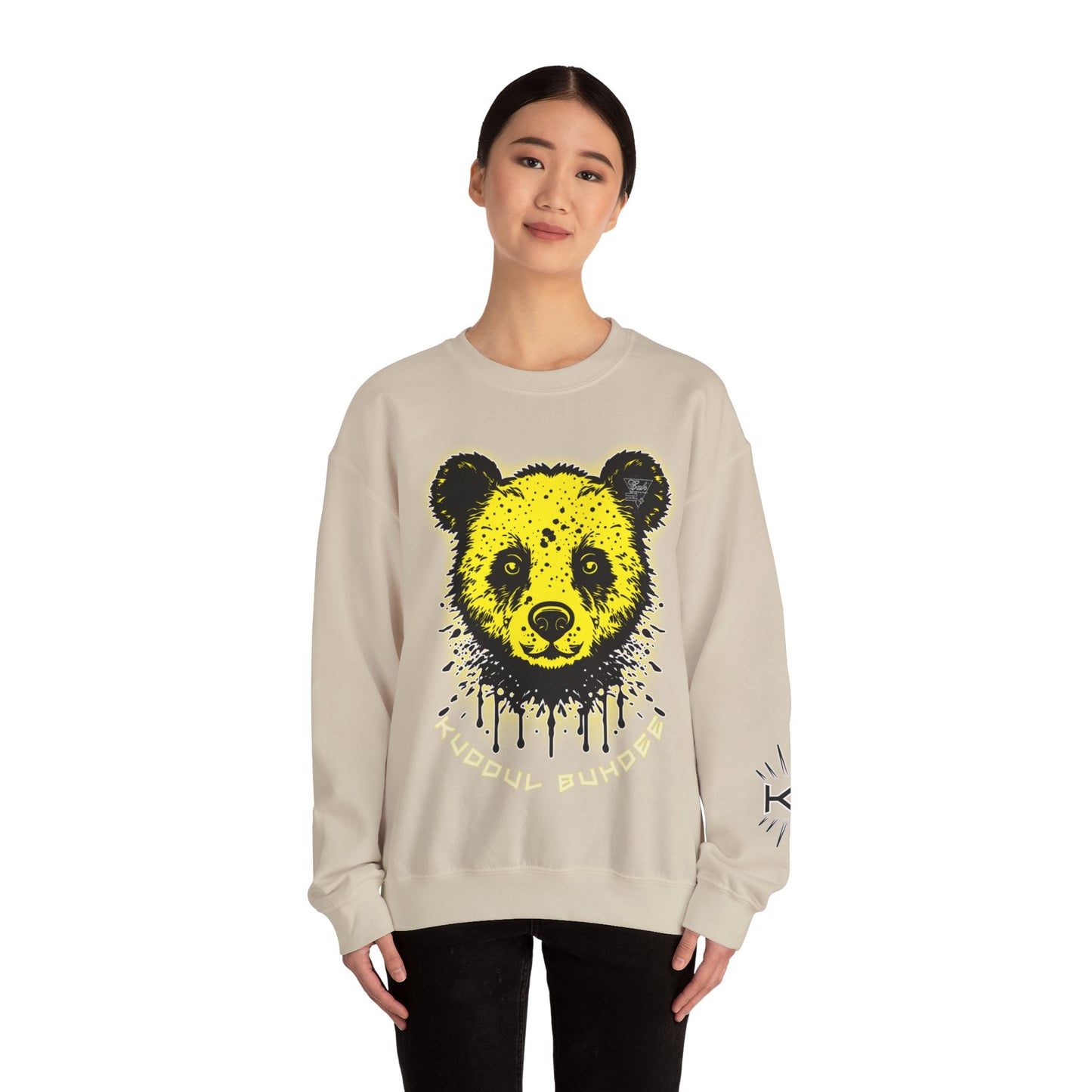 Kuddul Buddee Panda Crewneck Sweatshirt