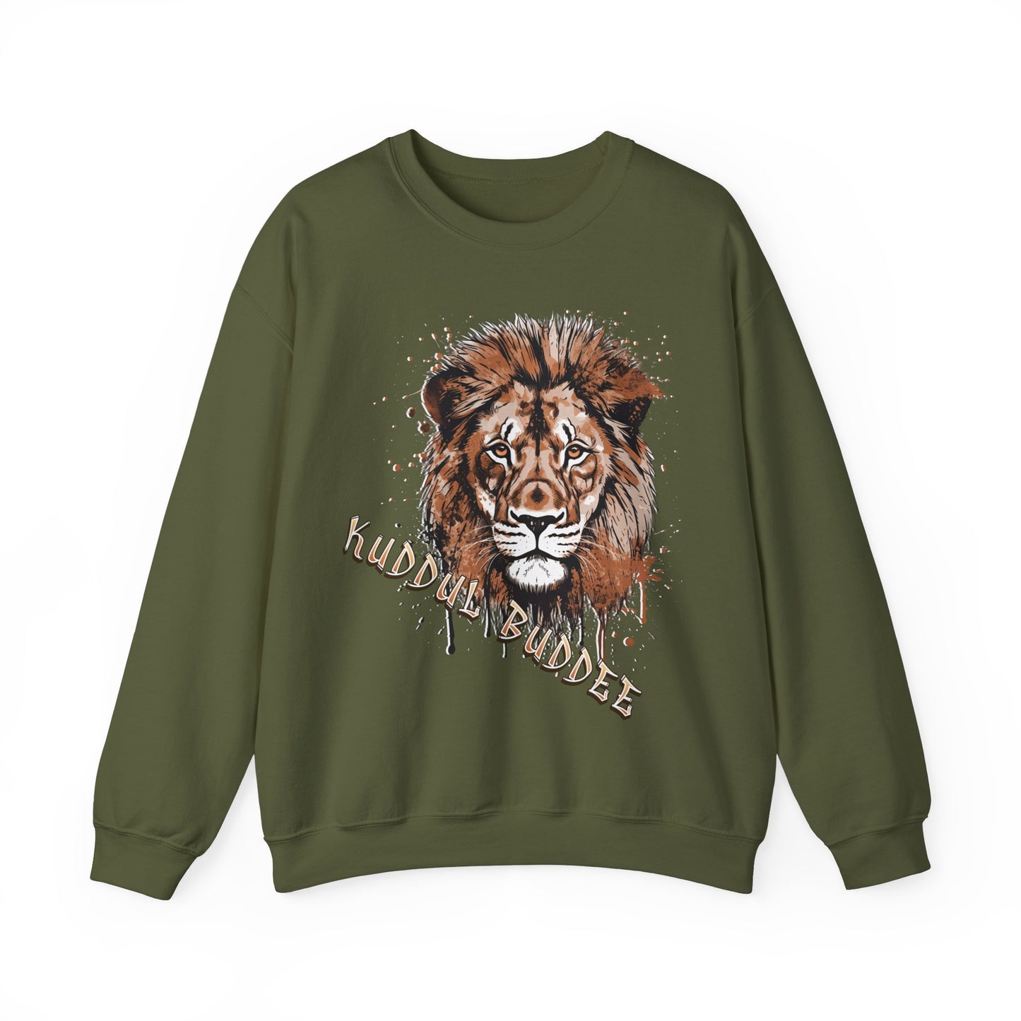 Kuddul Buddee Lion Crewneck Sweatshirt