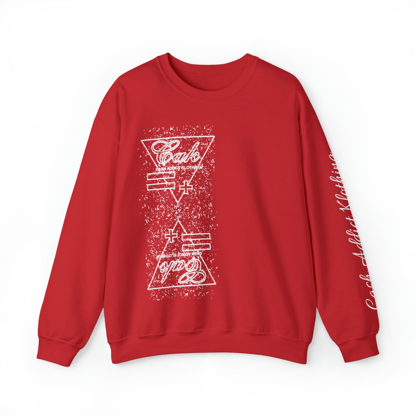 CAK Blurred Double Vision Crewneck Sweatshirt