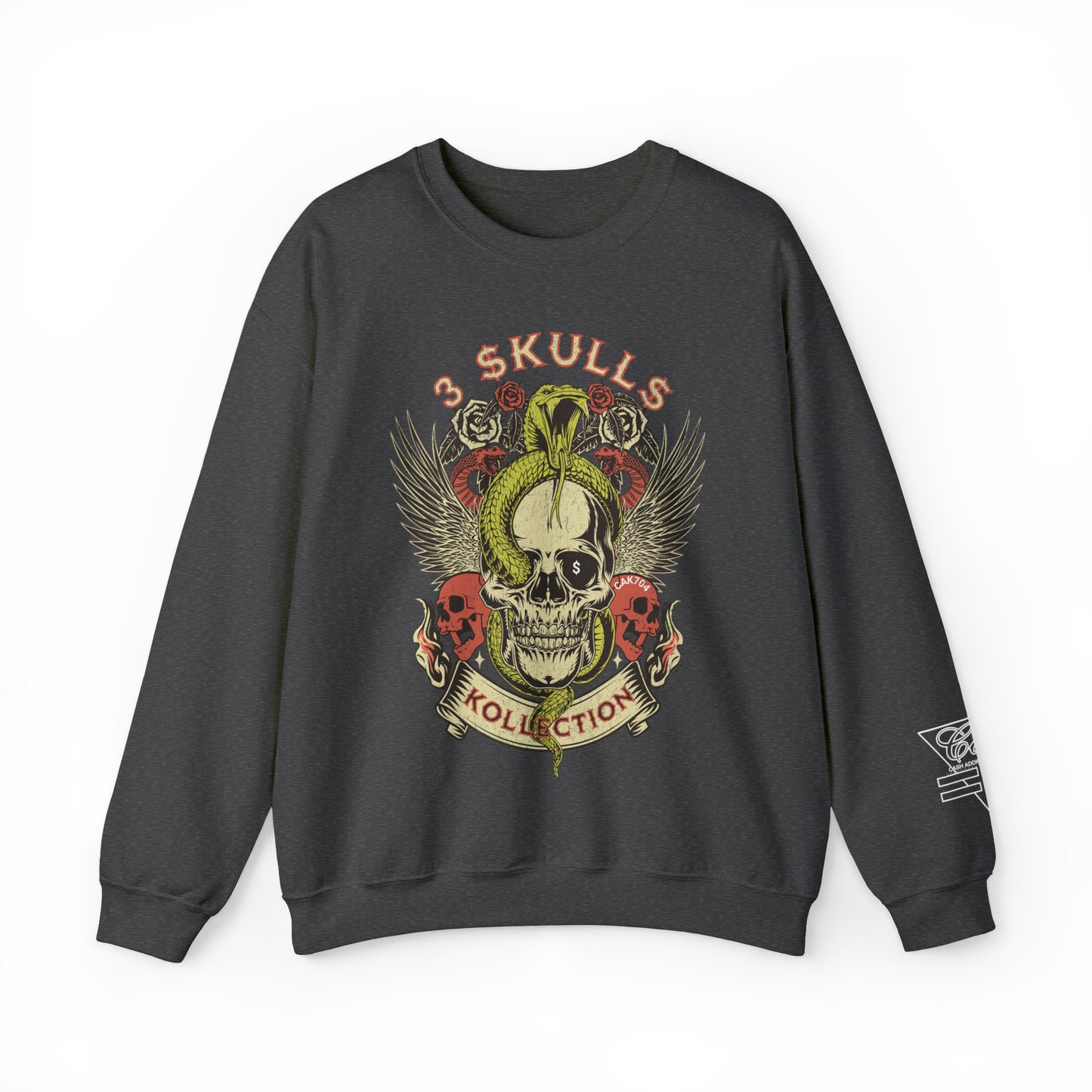 3 Skullz 2 Crewneck Sweatshirt