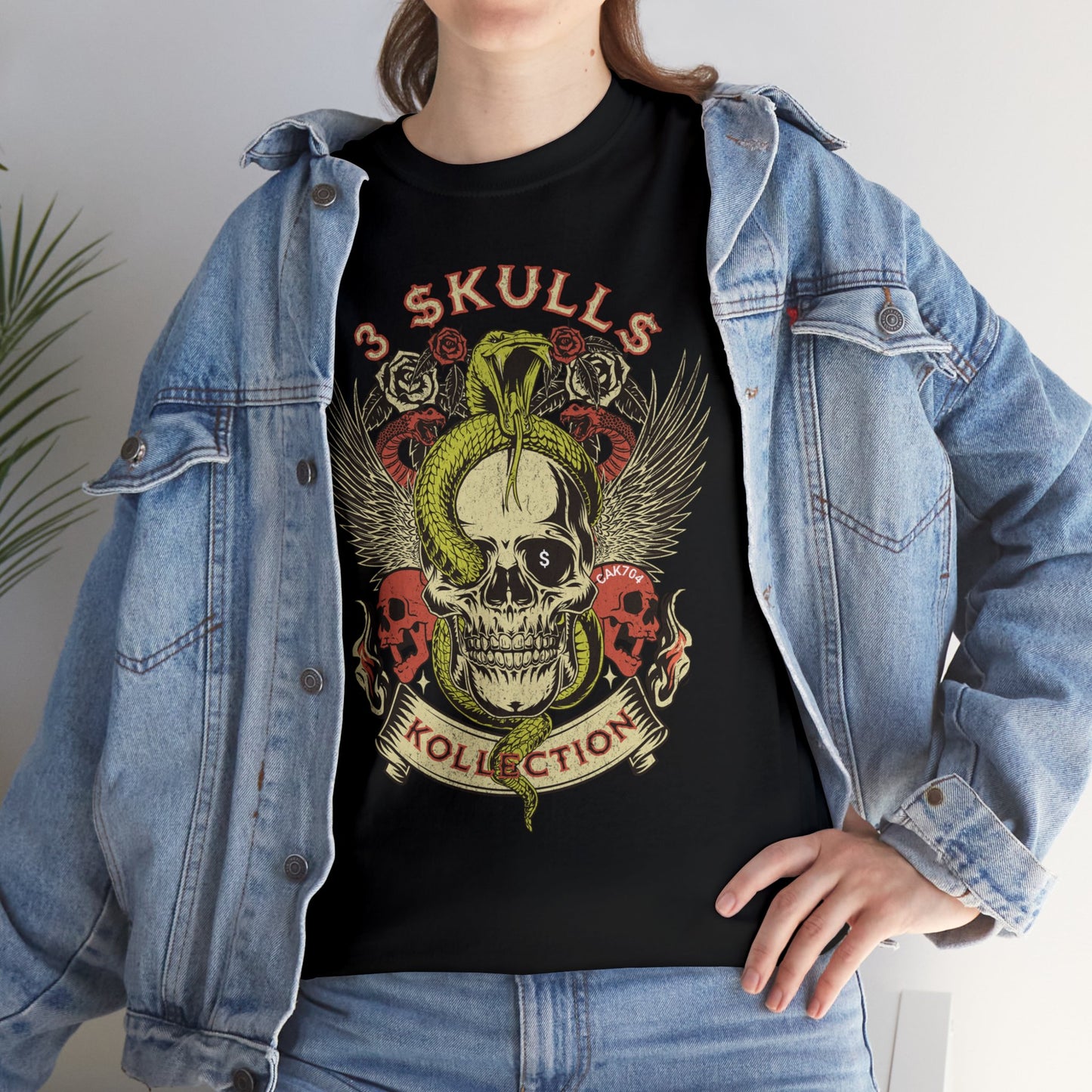 3 Skullz 2 Cotton Tee