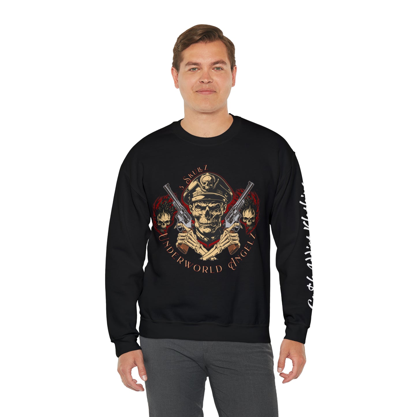 3 Skullz Underworld Angelz Crewneck Sweatshirt