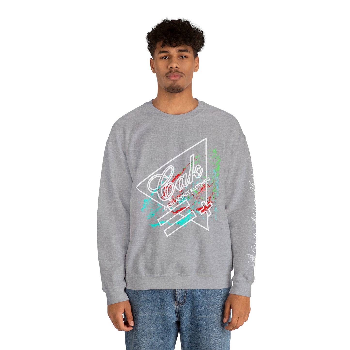 CAK Tilted Wave Crewneck Sweatshirt