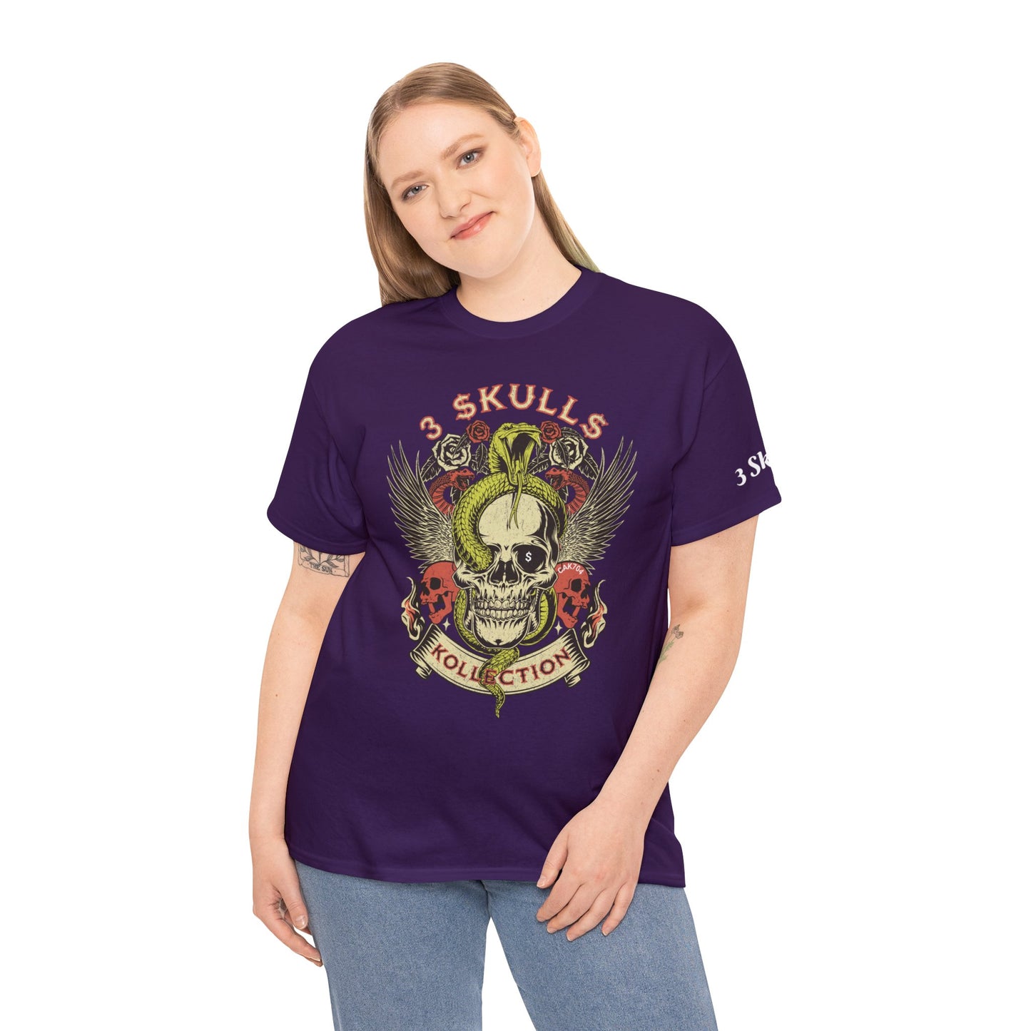 3 Skullz 2 Cotton Tee