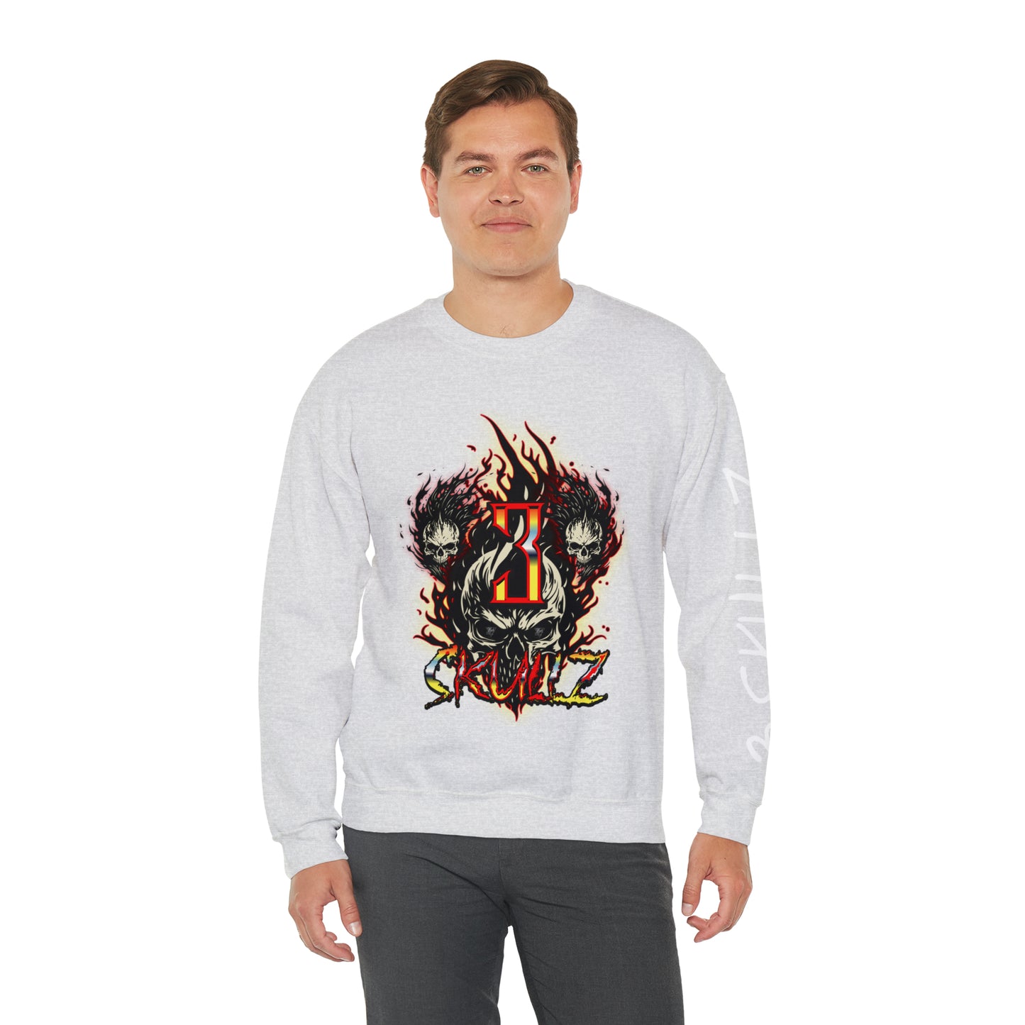 3 Skullz #4 Crewneck Sweatshirt