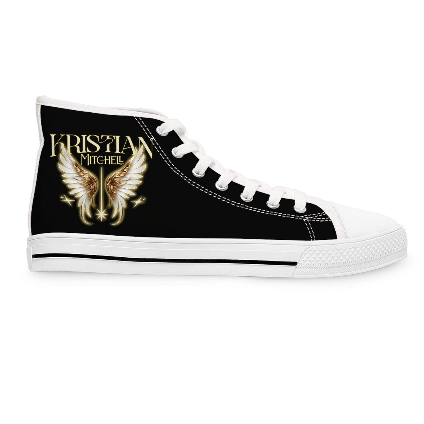 Kristian Mitchell by C.A.K Women's High Top Sneakers