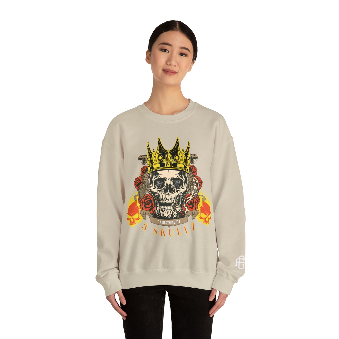 3 Skullz 1 Crewneck Sweatshirt